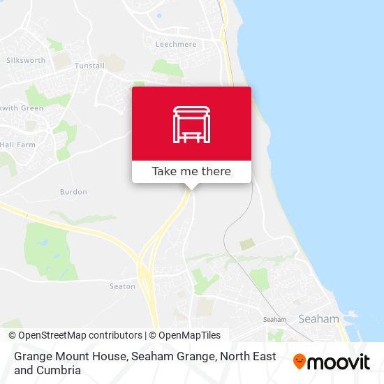 Grange Mount House, Seaham Grange map