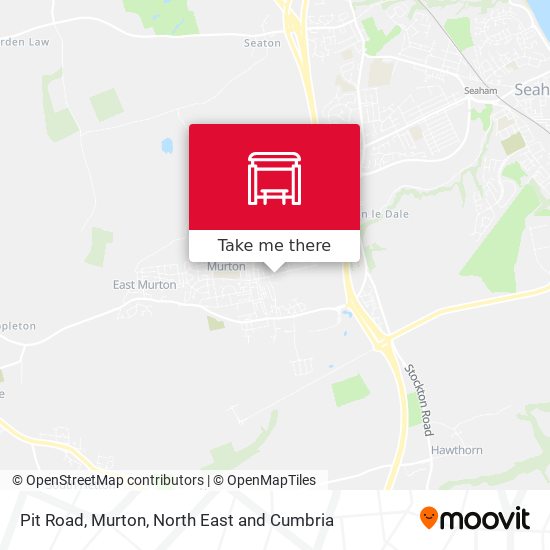 Pit Road, Murton map