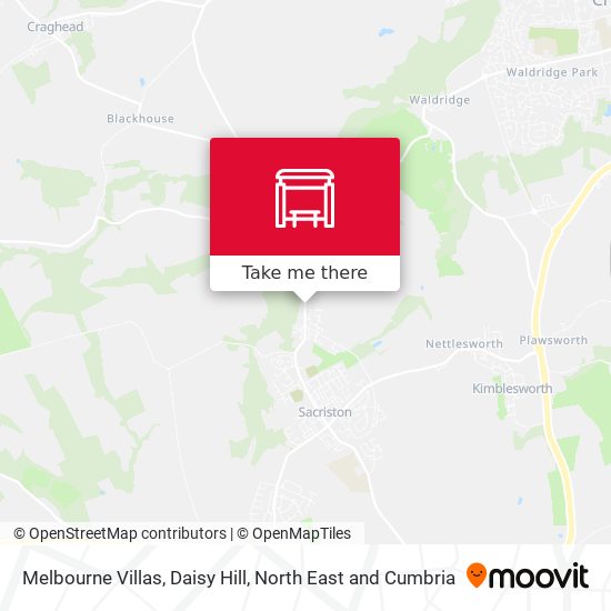 Melbourne Villas, Daisy Hill map