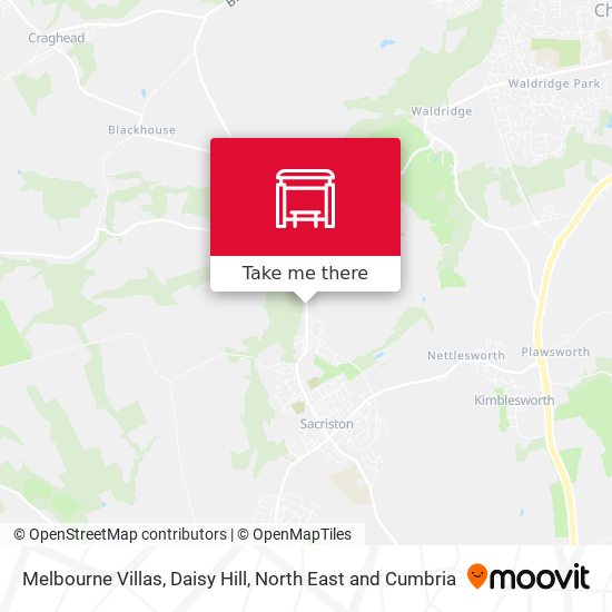 Melbourne Villas, Daisy Hill map