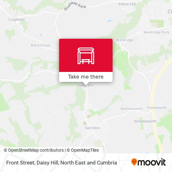 Front Street, Daisy Hill map