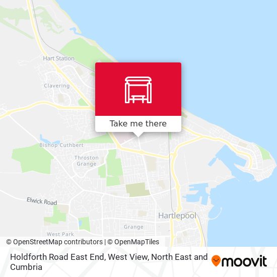 Holdforth Road East End, West View map