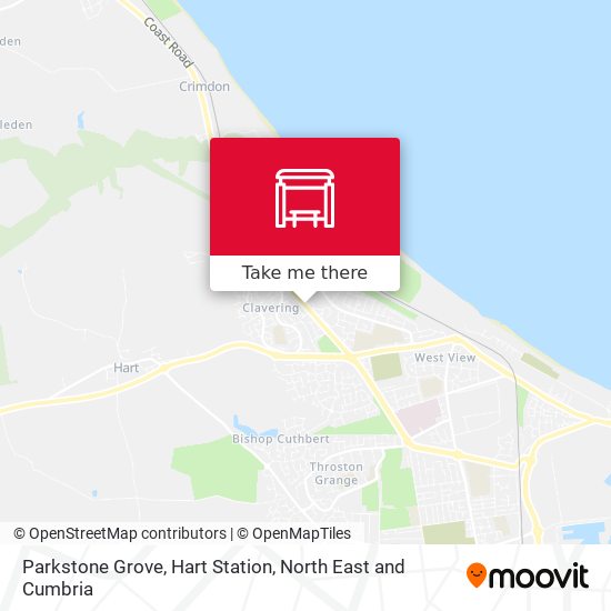 Parkstone Grove, Hart Station map