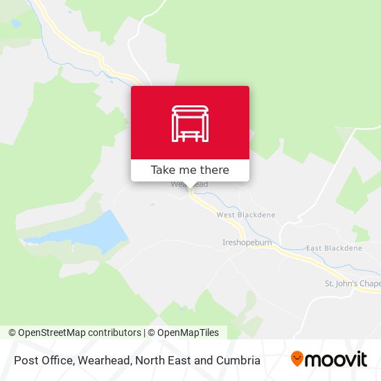 Post Office, Wearhead map