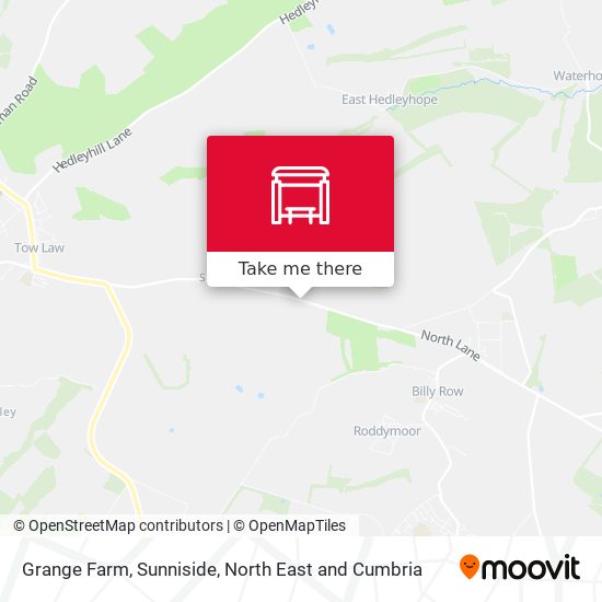 Grange Farm, Sunniside map