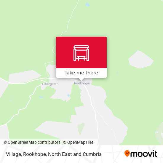 Village, Rookhope map