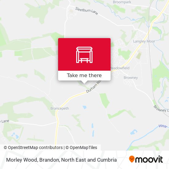 Morley Wood, Brandon map