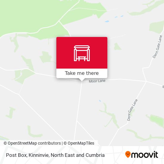 Post Box, Kinninvie map