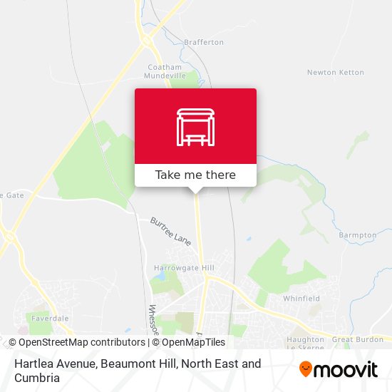 Hartlea Avenue, Beaumont Hill map