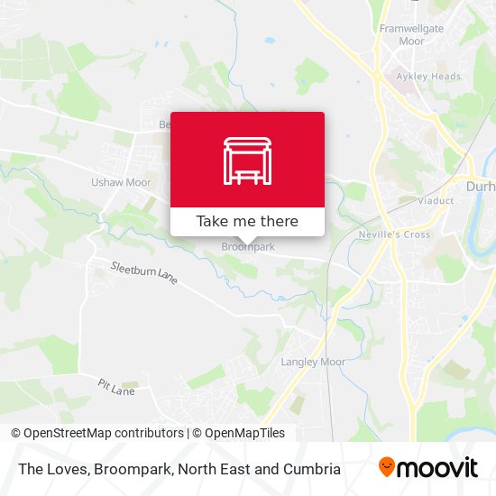 The Loves, Broompark map