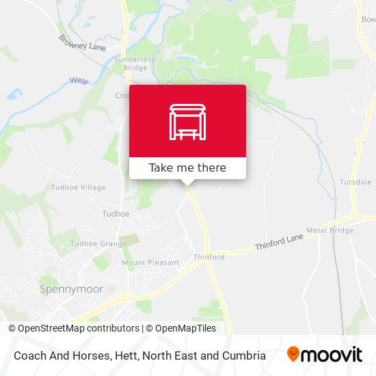 Coach And Horses, Hett map