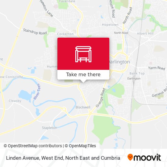 Linden Avenue, West End map