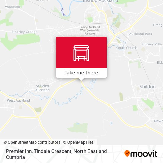 Premier Inn, Tindale Crescent map