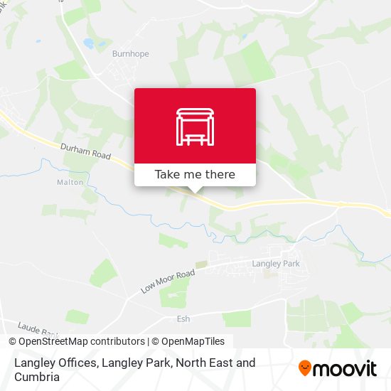 Langley Offices, Langley Park map