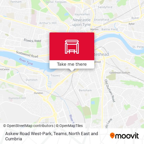 Askew Road West-Park, Teams map