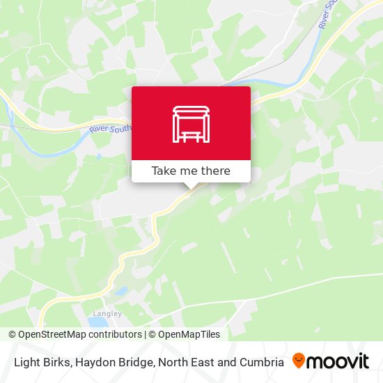 Light Birks, Haydon Bridge map