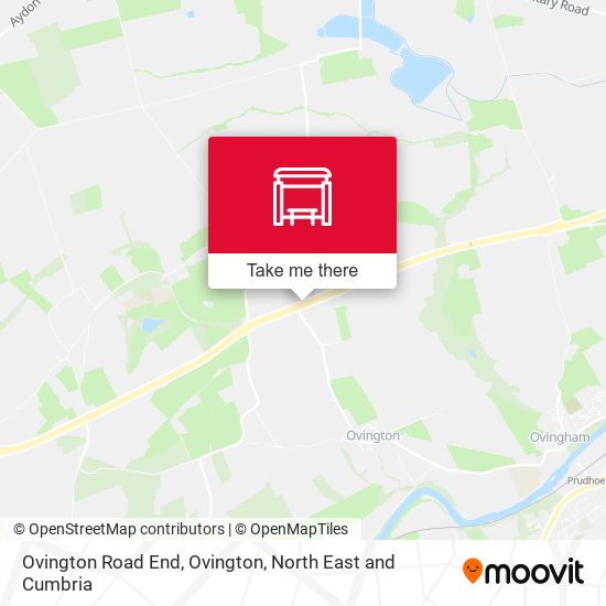 Ovington Road End, Ovington map