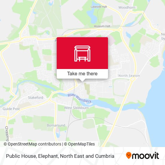 Public House, Elephant map