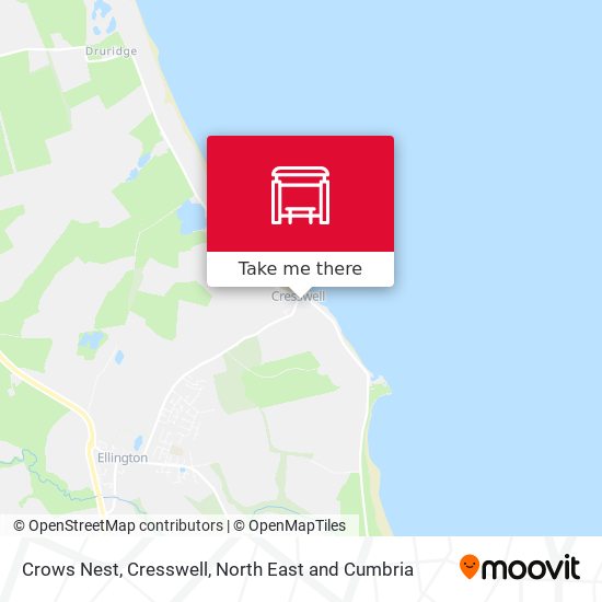 Crows Nest, Cresswell map