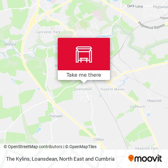 The Kylins, Loansdean map