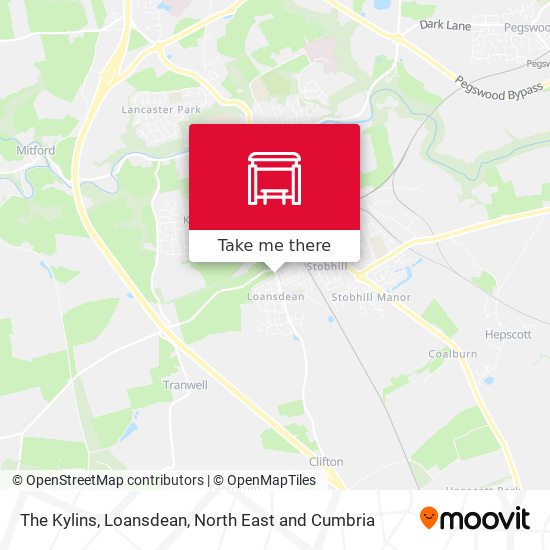 The Kylins, Loansdean map