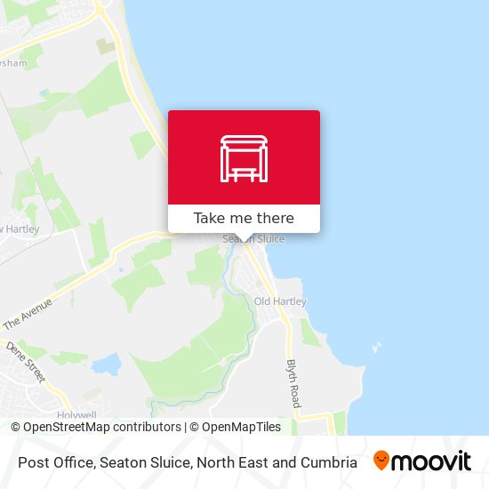 Post Office, Seaton Sluice map