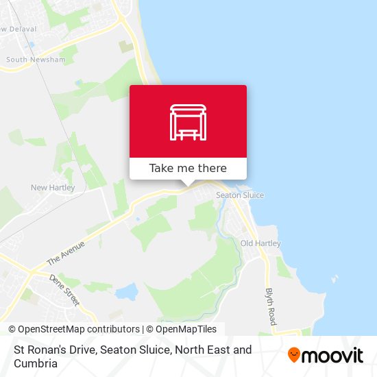 St Ronan's Drive, Seaton Sluice map