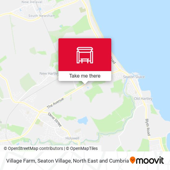 Village Farm, Seaton Village map