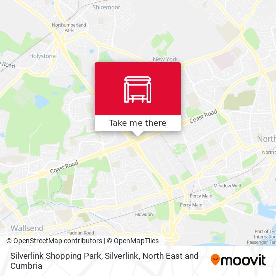 Silverlink Shopping Park, Silverlink map