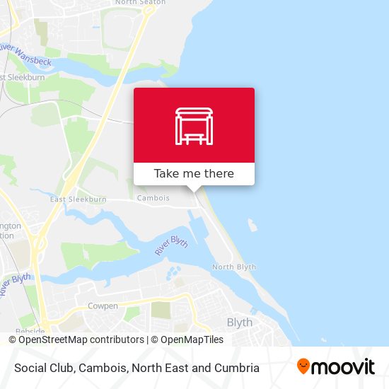 Social Club, Cambois map