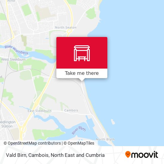 Vald Birn, Cambois map