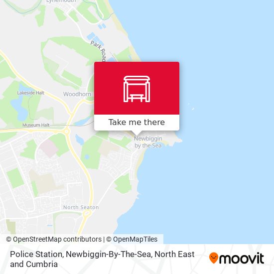 Police Station, Newbiggin-By-The-Sea map