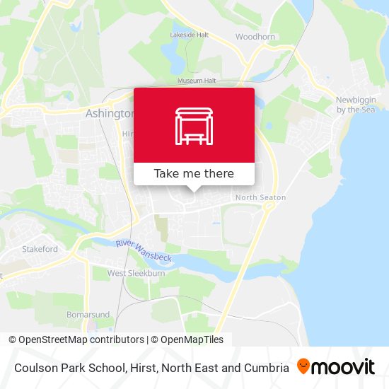 Coulson Park School, Hirst map