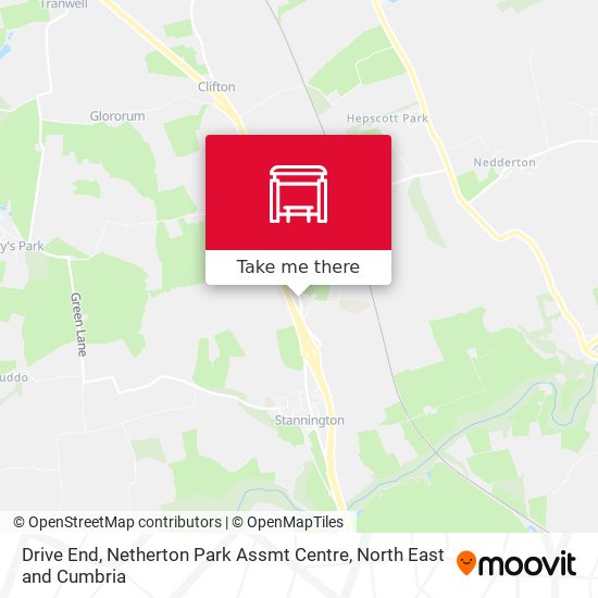 Drive End, Netherton Park Assmt Centre map