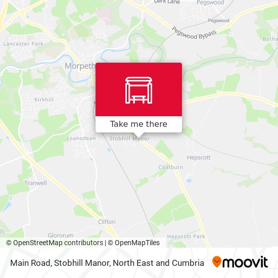 Main Road, Stobhill Manor map