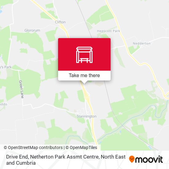 Drive End, Netherton Park Assmt Centre map