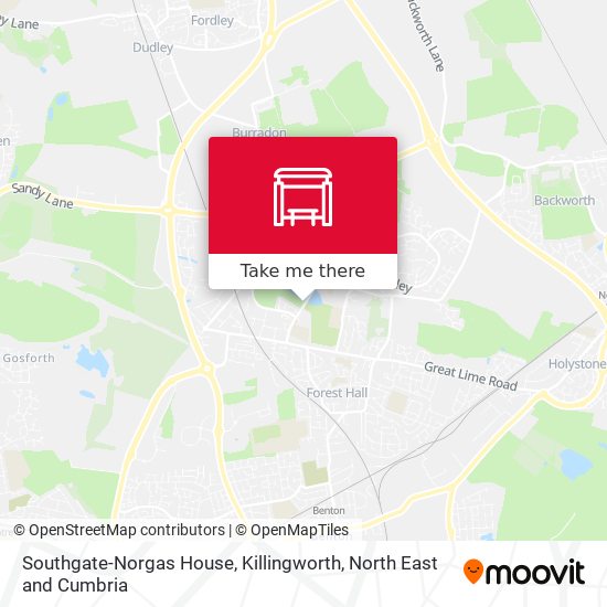 Southgate-Norgas House, Killingworth map