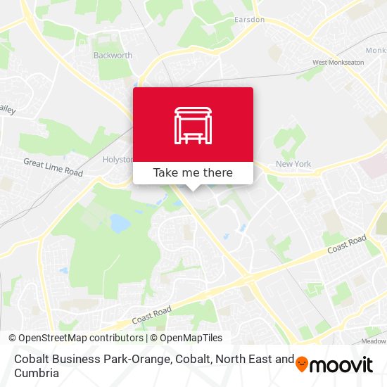 Cobalt Business Park-Orange, Cobalt map