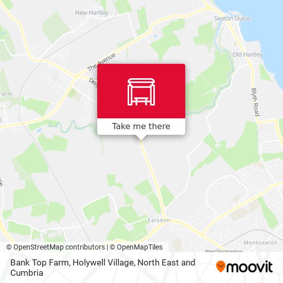 Bank Top Farm, Holywell Village map