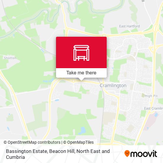 Bassington Estate, Beacon Hill map