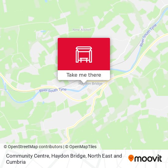 Community Centre, Haydon Bridge map