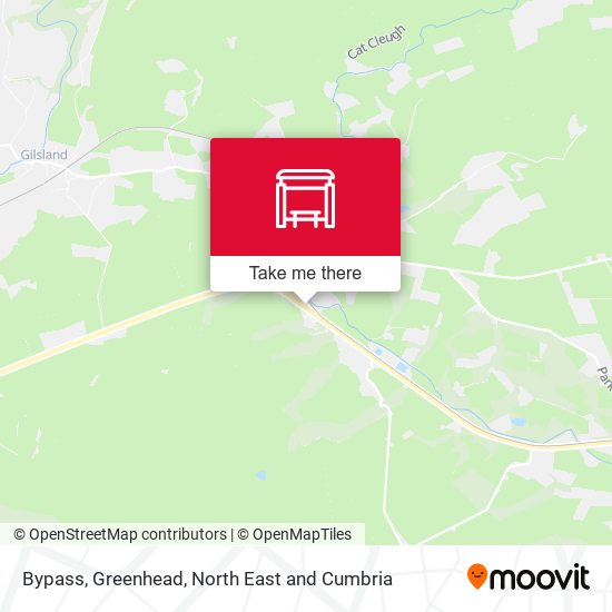 Bypass, Greenhead map