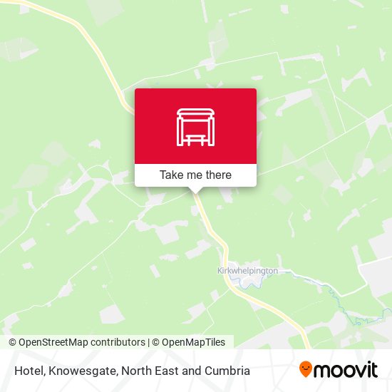 Hotel, Knowesgate map