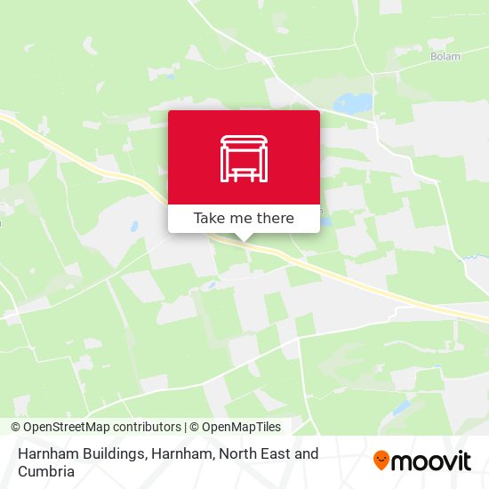 Harnham Buildings, Harnham map