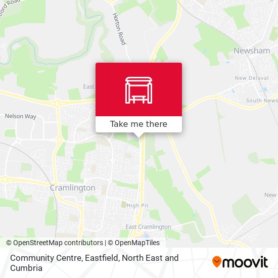 Community Centre, Eastfield map