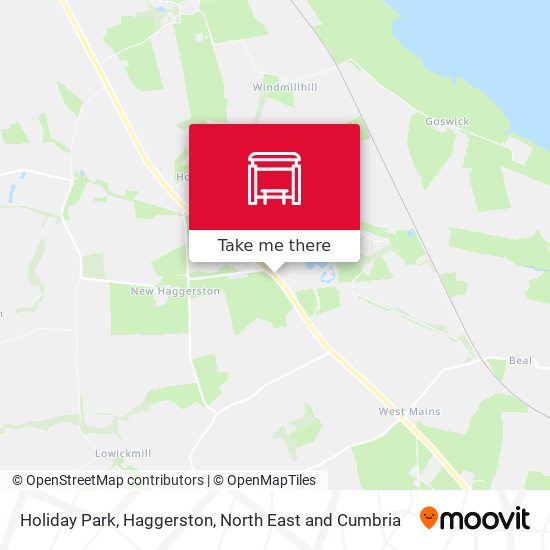 Holiday Park, Haggerston map
