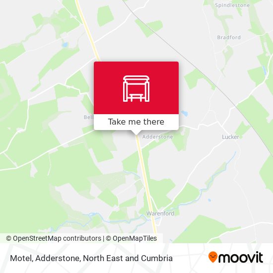 Motel, Adderstone map