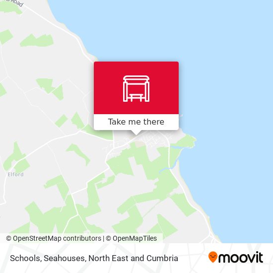 Schools, Seahouses map