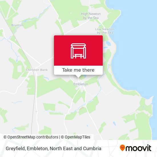 Greyfield, Embleton map