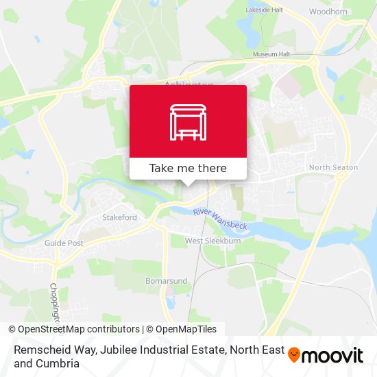 Remscheid Way, Jubilee Industrial Estate map